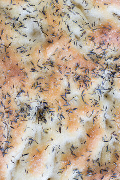 Focaccia with rosemary spices, 
