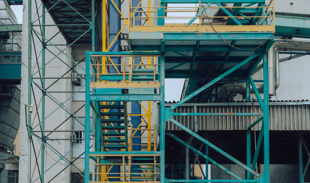 Industrial / Factory /Plant pipes,contruction,stairs..