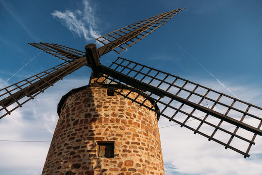 Santo Cristo windmill in Jaen, Spain