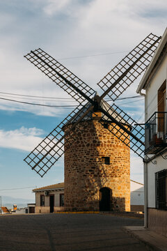 Santo Cristo windmill in Jaen, Spain