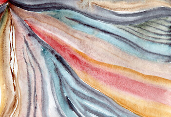 Colorful flowing lines background