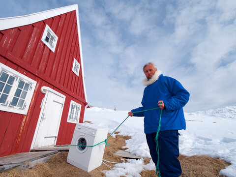 White goods, consumer whitegoods in hunter's lasso