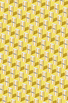 Pattern of dominoes