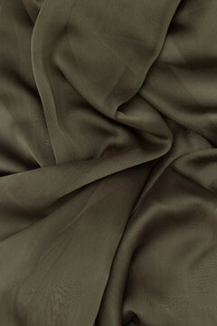 Olive green scarf