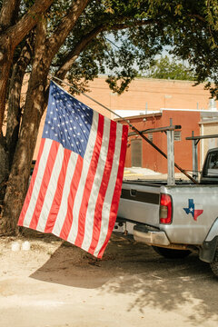Excessively Large American Flag