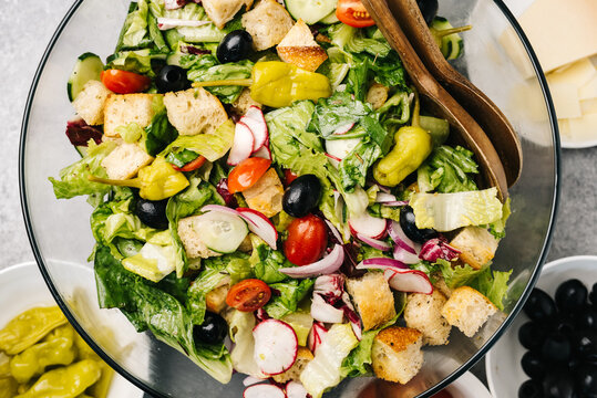 Food Italian Salad - Powered by Adobe