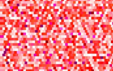 Light Red vector texture in rectangular style.
