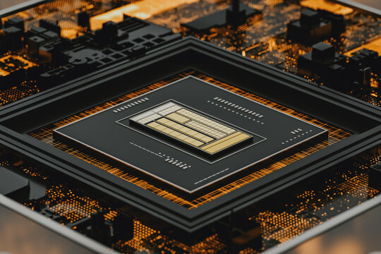 Futuristic microchip
