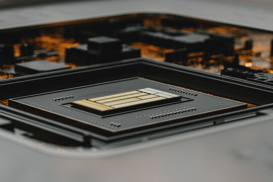 Futuristic microchip