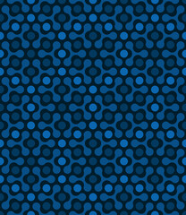abstract geometric shapes. blue repetitive background. vector seamless pattern. fabric swatch. wrapping paper. modern stylish texture. tileable design template for textile, home decor, apparel