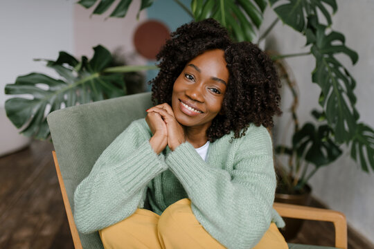 Black Woman Smiling Portrait