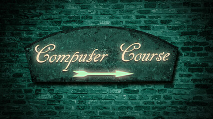 Street Sign COMPUTER COURSE