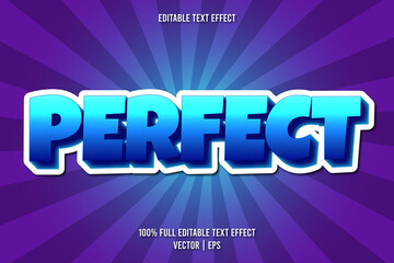 Perfect editable text effect comic style