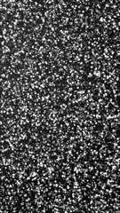 Random white dots Christmas background. Subtle fly