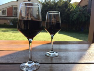 glass of wine