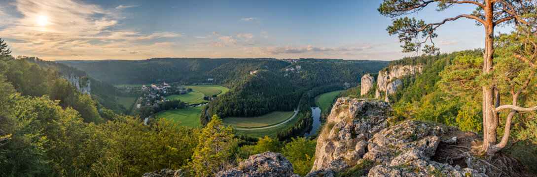 Wonderful autumn hike near Beuron in the Upper Danube Nature Park