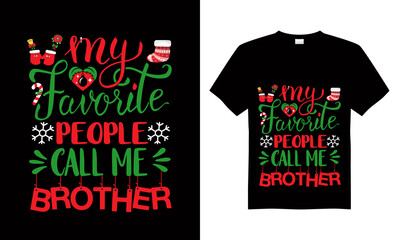 Christmas T-shirt design