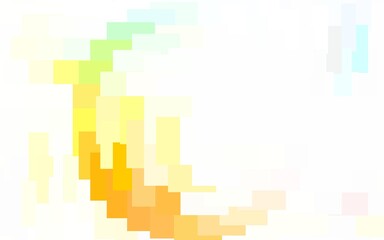 Light Green, Yellow vector texture in rectangular style.