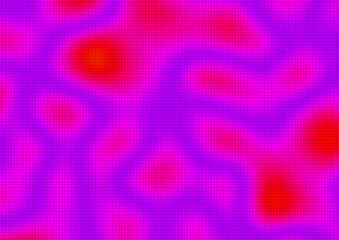 Red, blue and purple thermography or heat map background