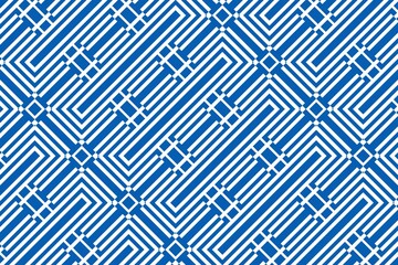 Simple geometric pattern in the colors of the national flag of Greece