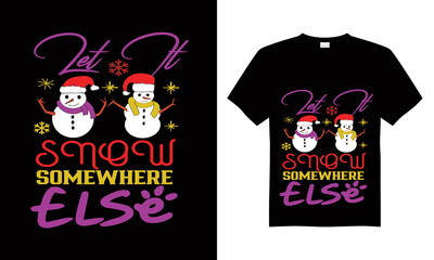 Christmas T-shirt design
