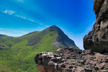 Kyushu Kuju mountain landscape