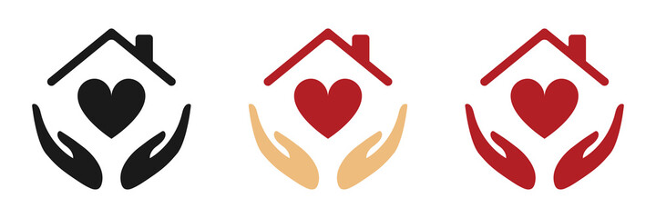 Love for home. A set of illustrations.