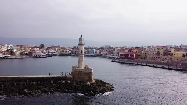 Lighthouse Crete Greece