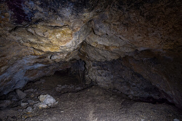 Breathtaking stalactite caves in the Danube valley near Beuron