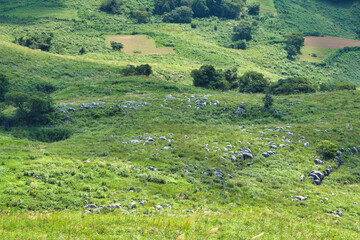 Karst topography from the summit of Daimoyama
