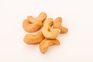 Natural organic Cashew nut heap