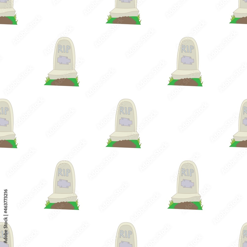 Poster tombstone with rip pattern seamless background texture repeat wallpaper geometric vector