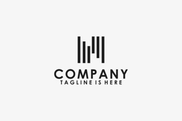 Letter N Logo Design Icon Template