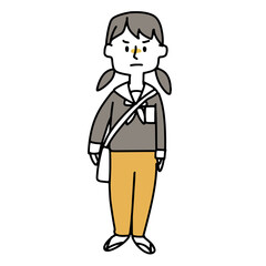 戦時中の女子学生