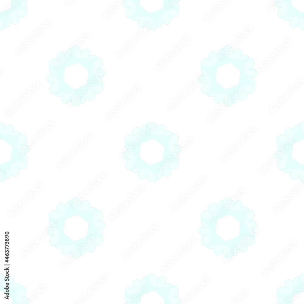 Poster light blue abstract circle pattern seamless background texture repeat wallpaper geometric vector