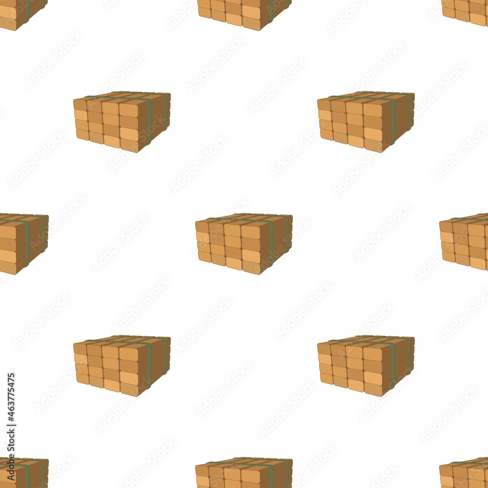 Poster edging board in stack pattern seamless background texture repeat wallpaper geometric vector