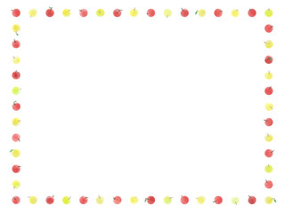 りんごとナシ、時々青リンゴ（ヨコ）