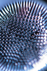 ferrofluid spike on magnet