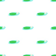 Water lily in lake pattern seamless background texture repeat wallpaper geometric vector