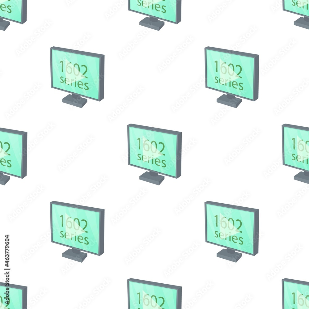 Poster view series on tv pattern seamless background texture repeat wallpaper geometric vector