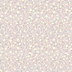 Seamless abstract geometry pattern. Simple background on beige, white, grey, pink colors. Illustration. Abstract lines, dots Designed for textile fabrics, wrapping paper, background, wallpaper, cover.