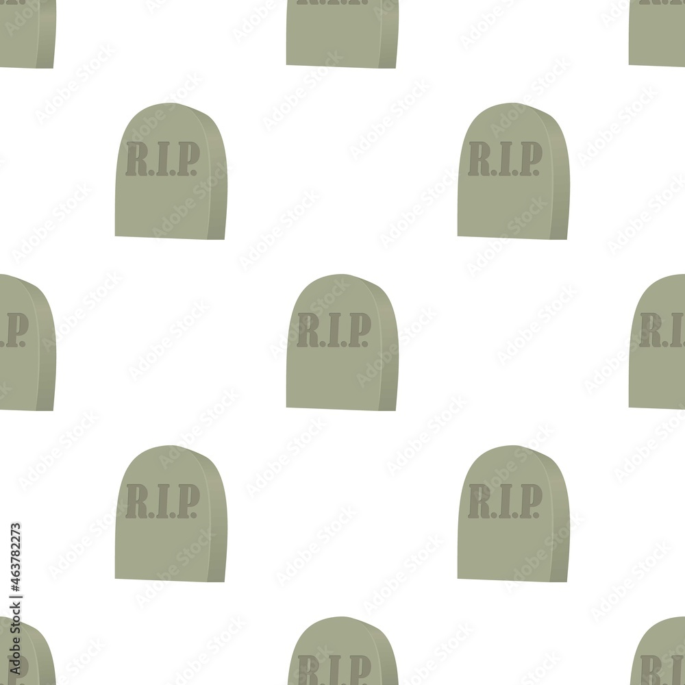 Poster monument on grave pattern seamless background texture repeat wallpaper geometric vector