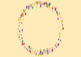 Green Foliage Vector Beige Background. Yellow Leaf Isolated Pattern. Thanksgiving Confetti Card. Bright Foliage Texture.