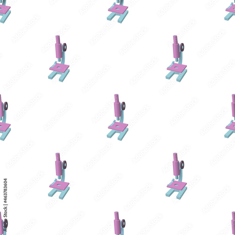 Poster microscope pattern seamless background texture repeat wallpaper geometric vector