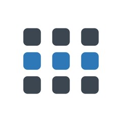 Grid menu icon
