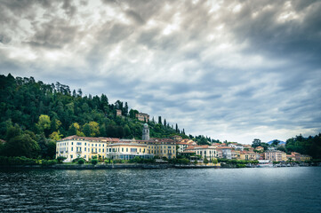 Obraz premium Small picturesque town of Bellagio in Lake Como, Italy