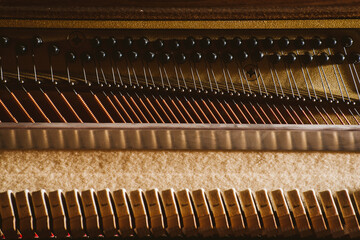 Intérieur de piano