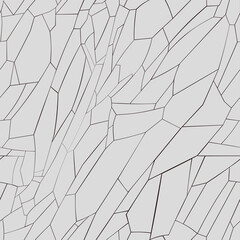 vector seamless gray stone wall texture - 463786261
