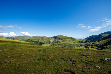 The landscape of the Carpathian Mountains	