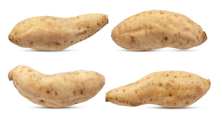 Sweet potato isolatedon white background